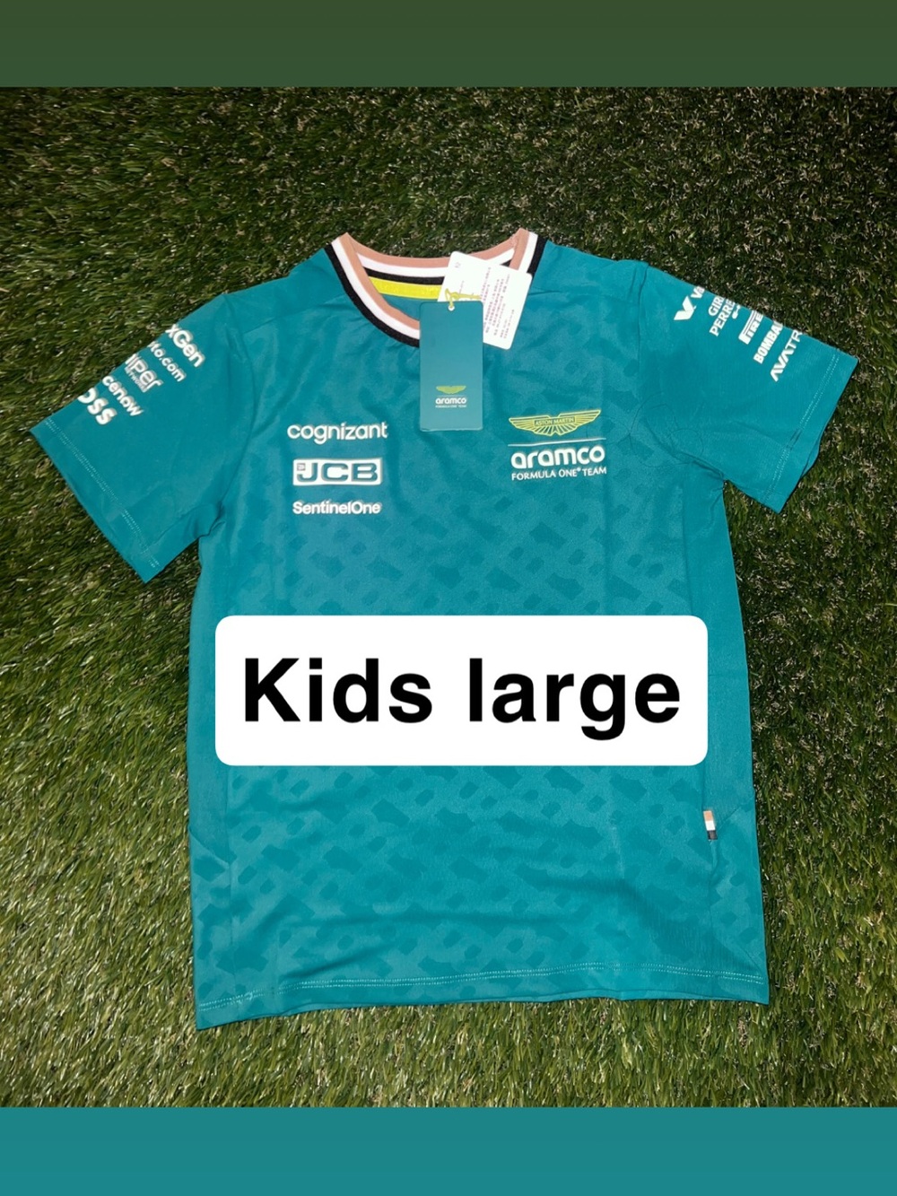 Aston Martin F1 kids shirt